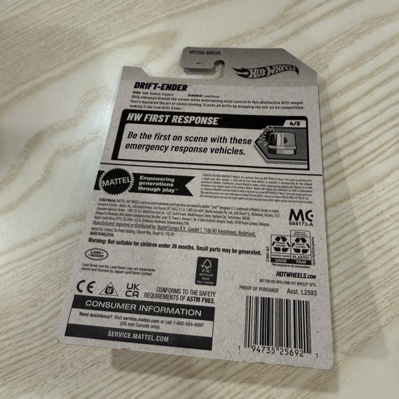 Hot Wheels 2025 Drift-Ender HW First Response 4/5 - Picture 2 of 2